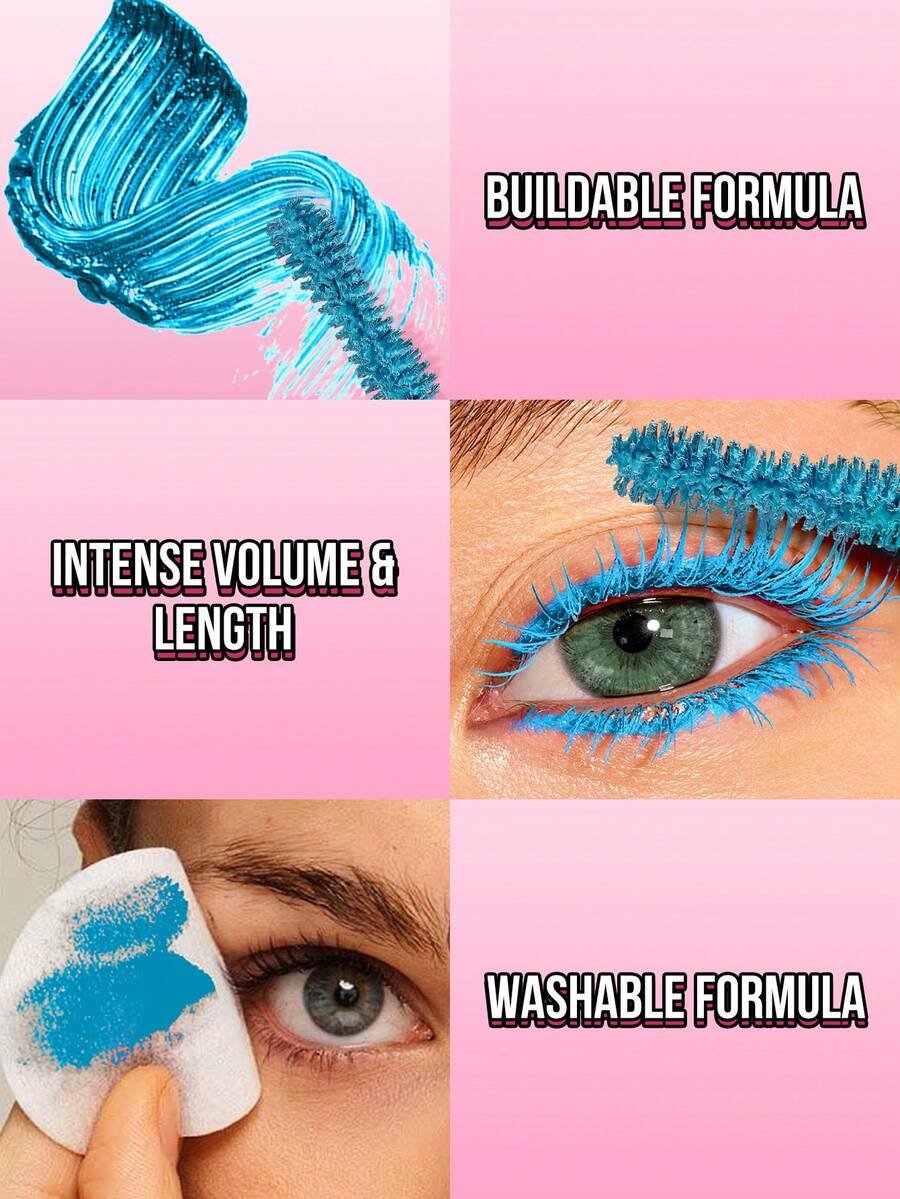 Misslyn ماسكارا ملونة - مكثفة، مجعدة، طويلة الأمد، خالية من التقشر - الصورة 29