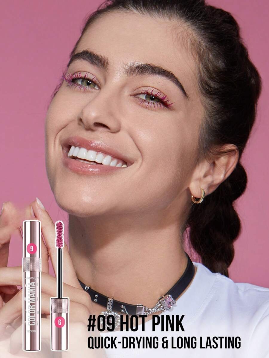Misslyn ماسكارا ملونة - مكثفة، مجعدة، طويلة الأمد، خالية من التقشر - الصورة 40