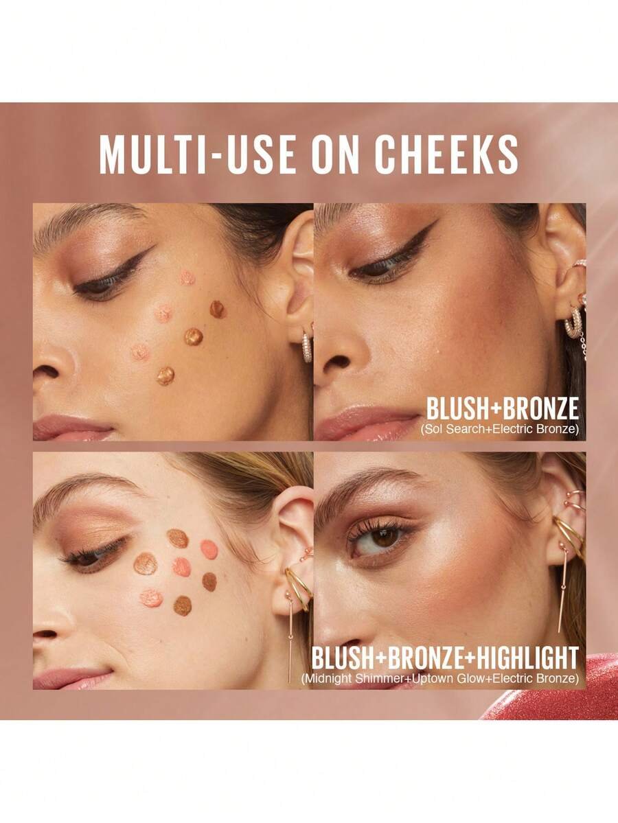 Maybelline كريم أحمر الخدود السائل رقم 05 ، أحمر الخدود السائل - الصورة 16