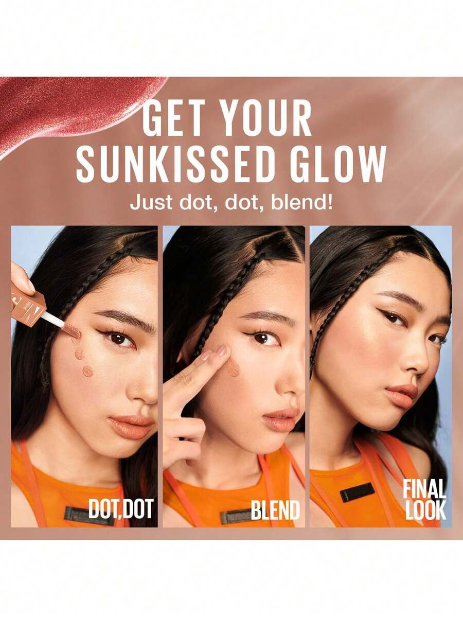 Maybelline كريم أحمر الخدود السائل رقم 05 ، أحمر الخدود السائل - الصورة 36