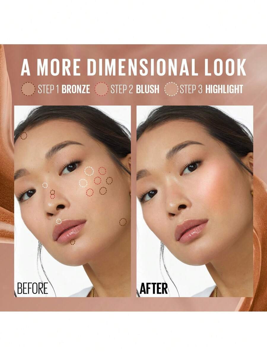 Maybelline كريم أحمر الخدود السائل رقم 05 ، أحمر الخدود السائل - الصورة 38