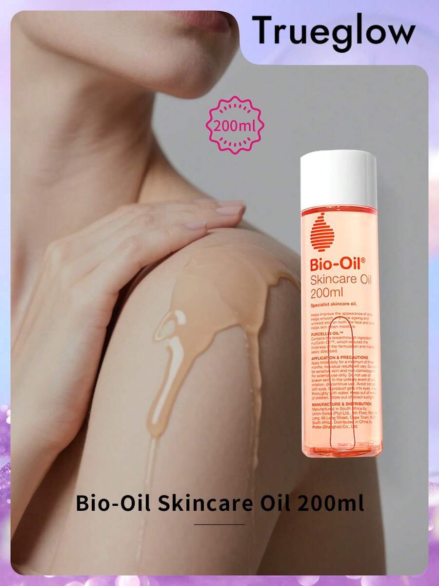 Bio-Oil زيت العناية بالبشرة مرطب ومغذي ومحكم ومقلل للتجاعيد 200 مل - الصورة 2