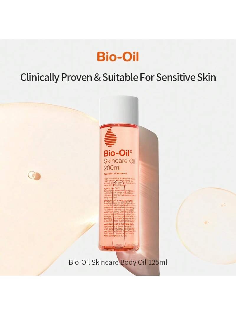 Bio-Oil زيت العناية بالبشرة مرطب ومغذي ومحكم ومقلل للتجاعيد 200 مل - الصورة 3