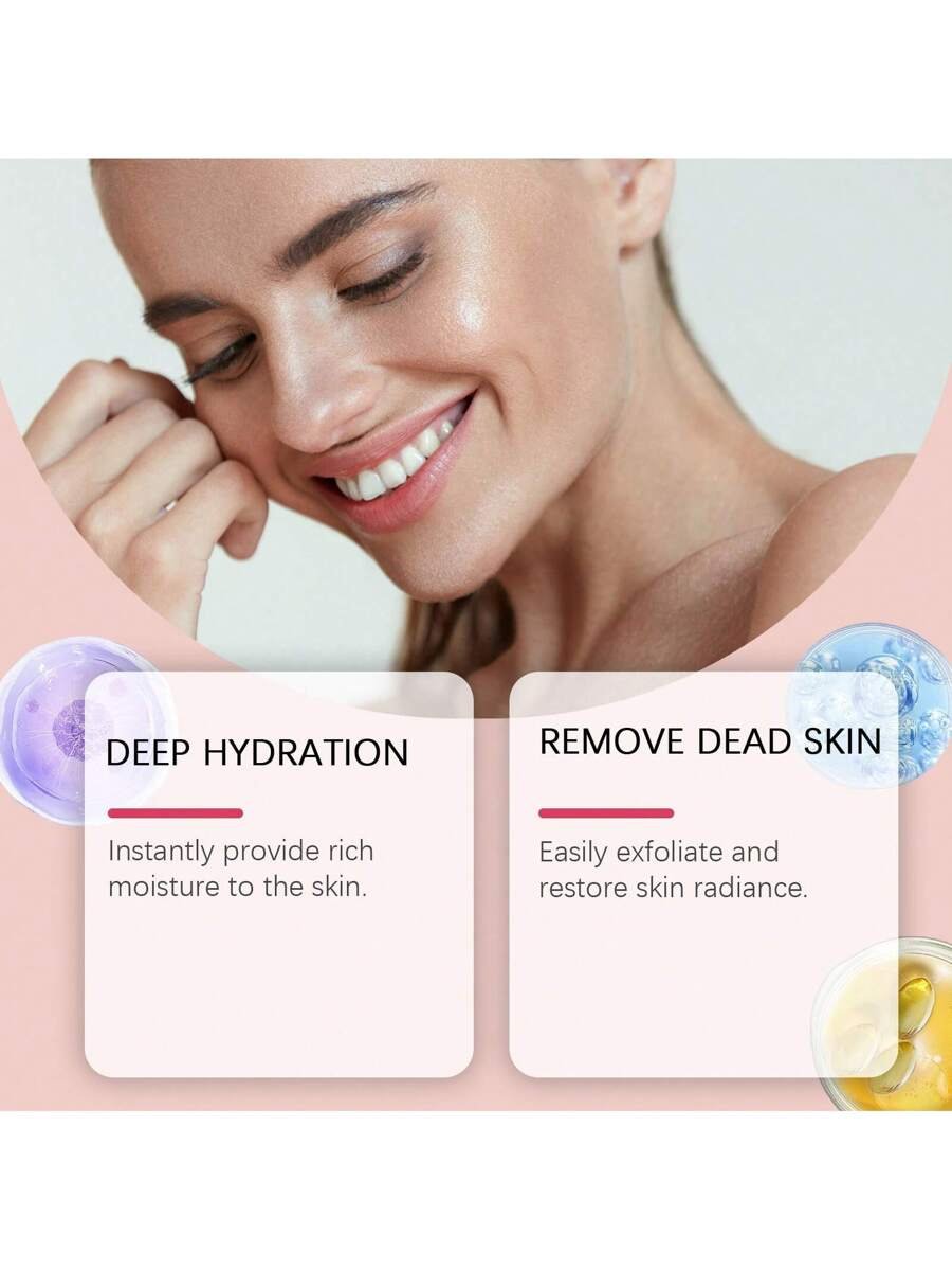 قناع الوجه المرطب المضاد للتجاعيد المملوء بالكولاجين، يعيد ترطيب الجلد - الصورة 5