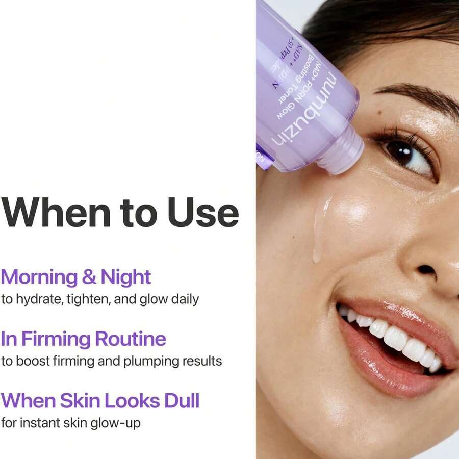 numbuzin no.9 + toner- تونر يساعد علي ترطيب البشره ويمنحها نعومه و اشراقه صحيه - الصورة 7