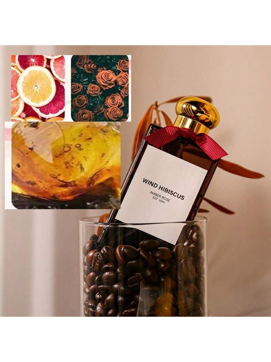 عطر وردة كهرمانية، وردة رومانسية، دافئة، جذابة، لطيفة، رقيقة، مستقرة، ترمز للأبدية 50 مل - الصورة 7