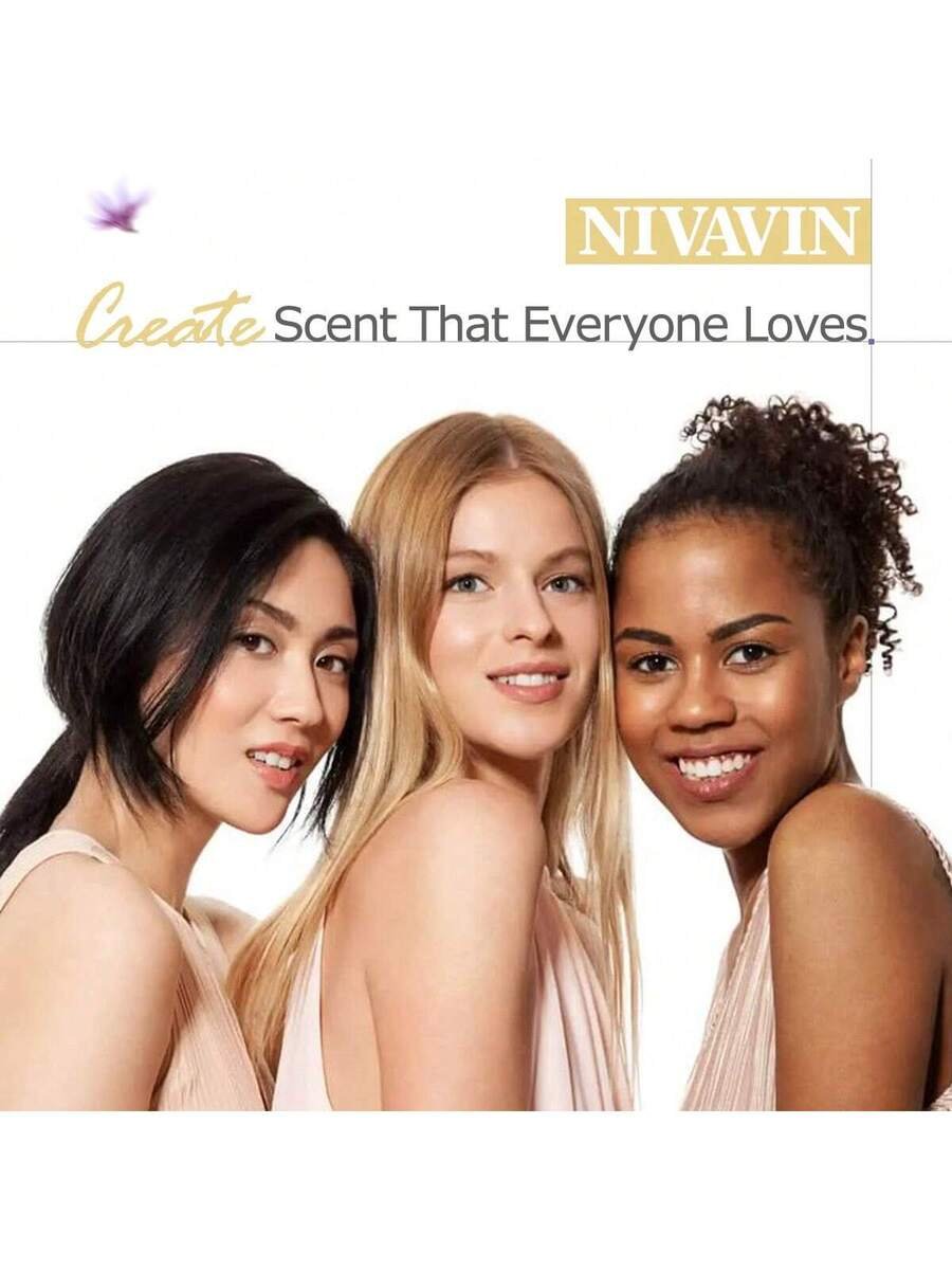 NIVAVIN زيت عطري أساسي مستخرج نباتيًا برائحة الفانيليا، مرطب لرعاية البشرة بنفحة عطرية طويلة الأمد. - الصورة 8