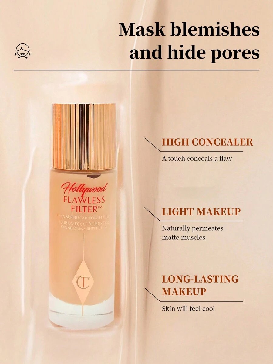 Charlotte Tilbury هوليوود فلولس فلتر 4.5 ظل متوسط 30مل - الصورة 9