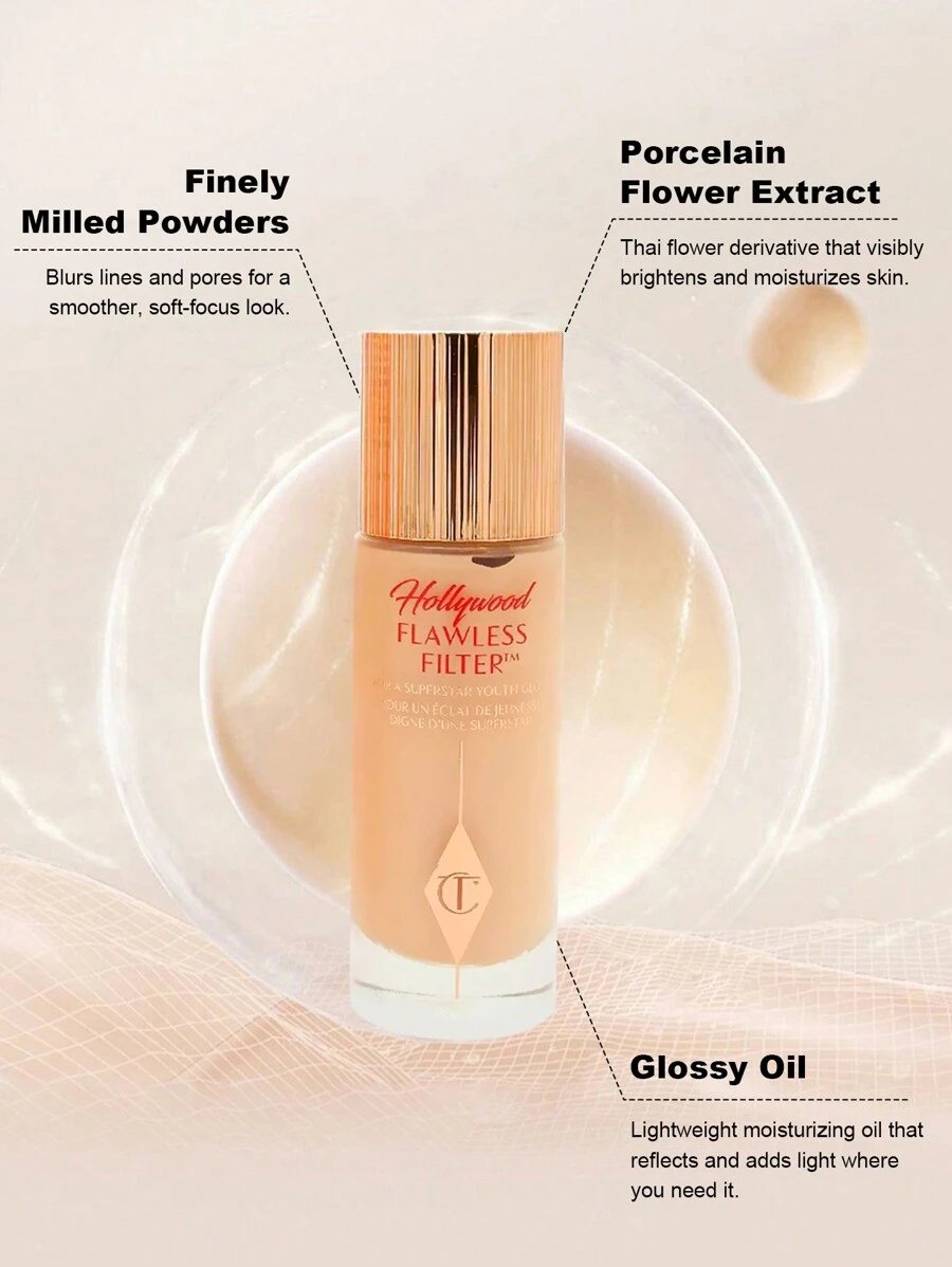 Charlotte Tilbury هوليوود فلولس فلتر 4.5 ظل متوسط 30مل - الصورة 15