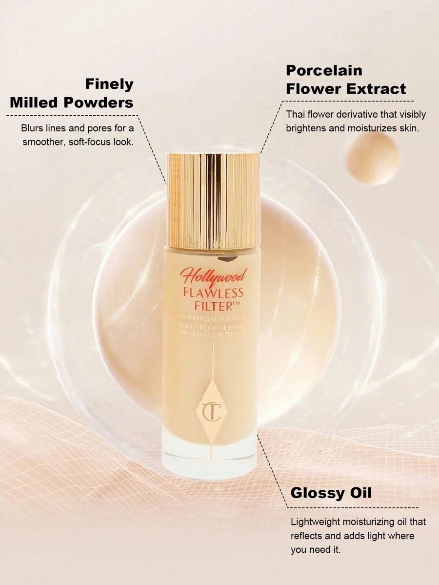 Charlotte Tilbury هوليوود فلولس فلتر 4.5 ظل متوسط 30مل - الصورة 22