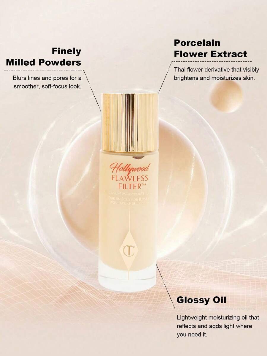 Charlotte Tilbury هوليوود فلولس فلتر 4.5 ظل متوسط 30مل - الصورة 32