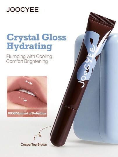 JOOCYEE بلسم شفاه بلمعة كريستالية المع