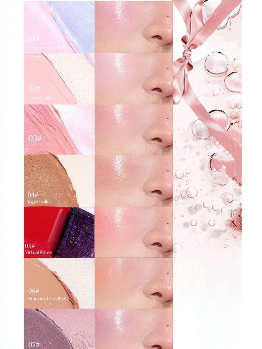 haggard كريم أحمر الخدود 2 في 1 01 حلم القمر، ملمس ناعم للدمج السهل ، 7 جرام - الصورة 3