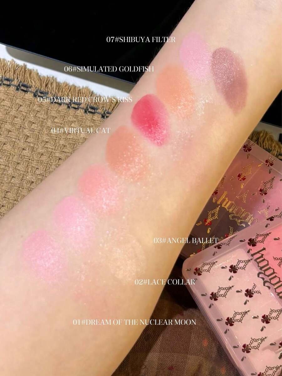 haggard كريم أحمر الخدود 2 في 1 01 حلم القمر، ملمس ناعم للدمج السهل ، 7 جرام - الصورة 15