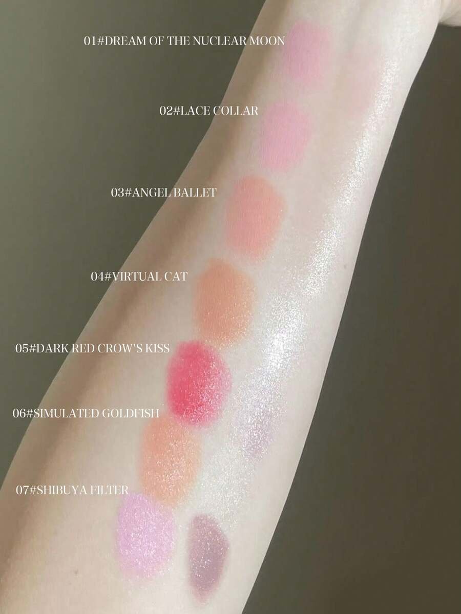 haggard كريم أحمر الخدود 2 في 1 01 حلم القمر، ملمس ناعم للدمج السهل ، 7 جرام - الصورة 38