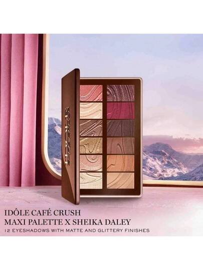 Lancôme باليت ظلال العيون إيدول كافيه كراش، 15.6 جرام